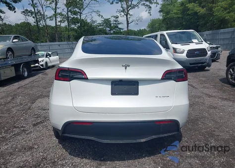 2025 Tesla Model Y Long Range Dual Motor All-Wheel Drive from USA, damaged, VIN 7SAYGDEE6SF293100